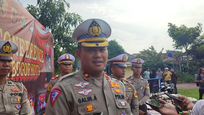 Kasat Lantas Polresta Bogor Kota Kompol Galih Apria