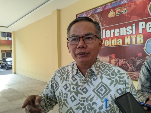 Kepala Dinas Tenaga Kerja dan Transmigrasi Provinsi NTB I Gede Putu Ariyadi, Kamis (15/6/2023). Foto: Ahmad Viqi/detikBali.