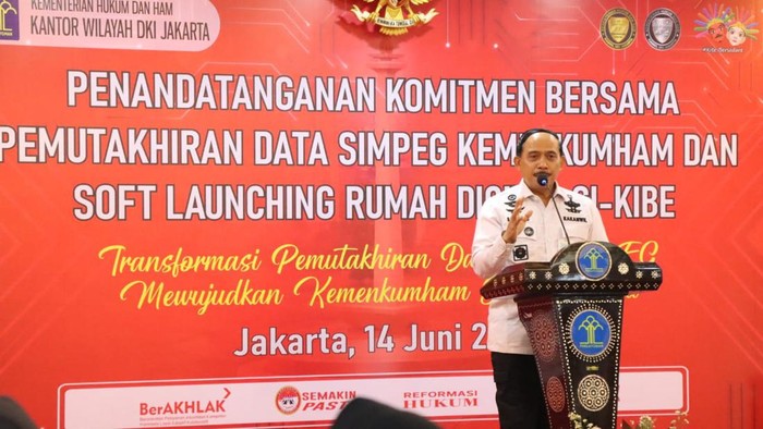 Kepala Kanwil Kemenkumham DKI Ibnu Chuldun