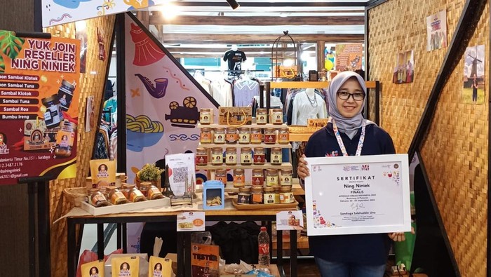 Kisah Niniek Beromzet Rp 150 Juta, Bikin Abon Sambal Laris hingga ke Jerman
