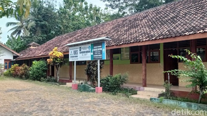 Kondisi SDN Ngrojo, Kembang Nanggulan, Kulon Progo, Kamis (15/6/2023).