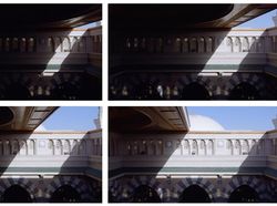 Keindahan Kubah Masjid Nabawi saat Bergeser Menutup dan Membuka