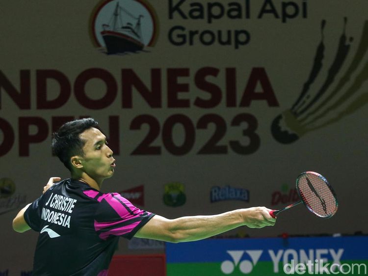 Mantap! Jonatan Christie ke Perempatfinal