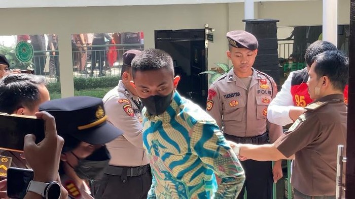 Mario Dandy di PN Jaksel (Wilda-detikcom)