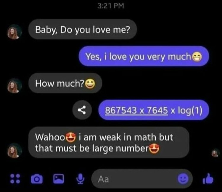 Meme yang Cuma Bisa Dipahami yang Jago Matematika notelibrary via Bored Panda