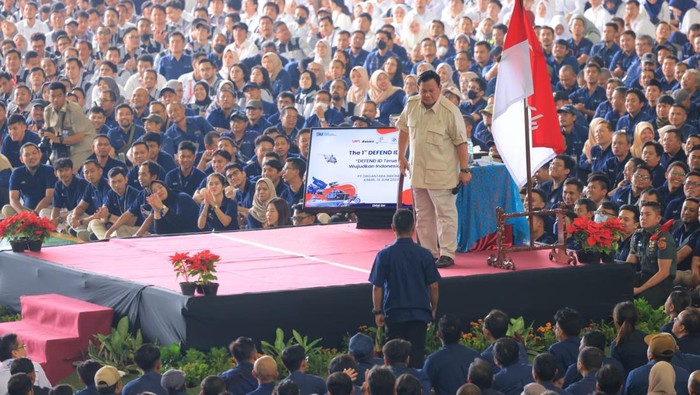Menhan Prabowo Subianto (dok istimewa)