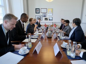 Bertemu PM Denmark, Menlu Retno: Put Indonesia in Your Radar