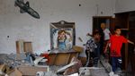 Mural Hiasi Sisa-sisa Rumah yang Hancur di Gaza