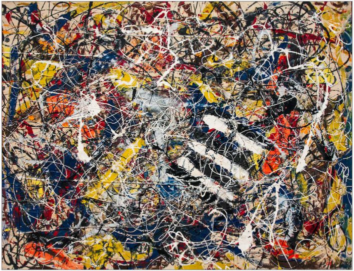 Number 17A by Jackson Pollock
