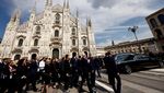 Potret Pemakaman Mantan PM Italia Silvio Berlusconi