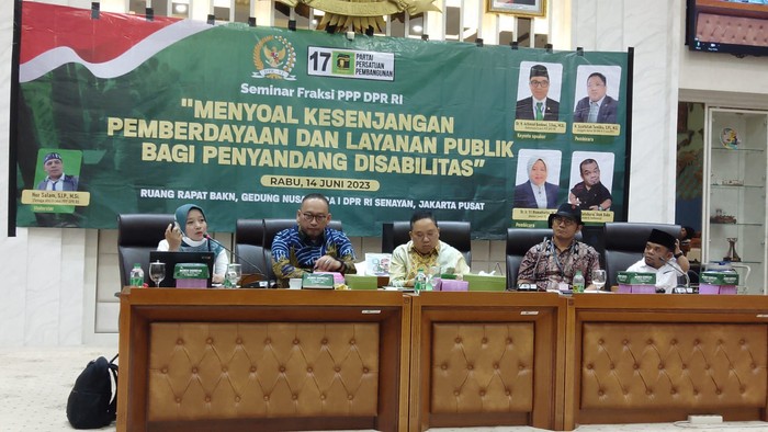 PPP Minta Pemerintah Sediakan Fasilitas Memadai bagi Disabilitas