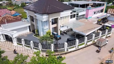 Penampakan Rumah Mewah Bos Skincare Crazy Rich Palembang