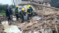 Belum diketahui jumlah korban yang tewas dalam serangan di pemukiman Kramatorsk ini.  