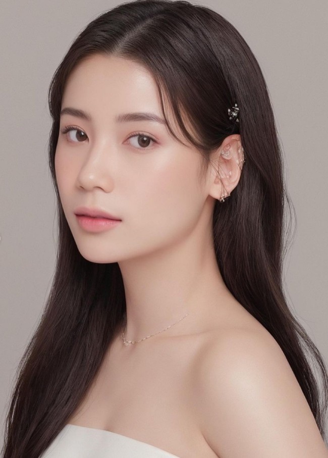 Istri Deddy Corbuzier, beauty creator dan model Sabrina Chairunnisa pun mencoba memakai aplikasi yang viral ini. Foto: Instagram/@sabrinachairunnisa