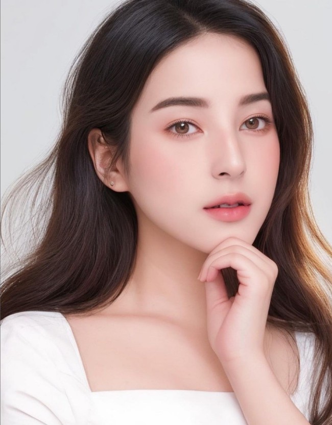 Tasya Farasya ikut tren aplikasi SNOW! agar wajahnya terlihat seperti eonni Korea. Foto: Instagram