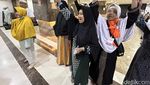 Potret Senam Pagi Jemaah Lansia, Semangat Usir Penyakit Jelang Armuzna