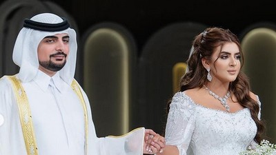 Potret Pernikahan Mewah ala Western Putri Dubai dengan Sheikh Mana