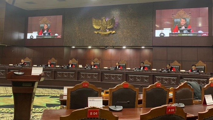 Sidang MK (Mulia Budi-detikcom)