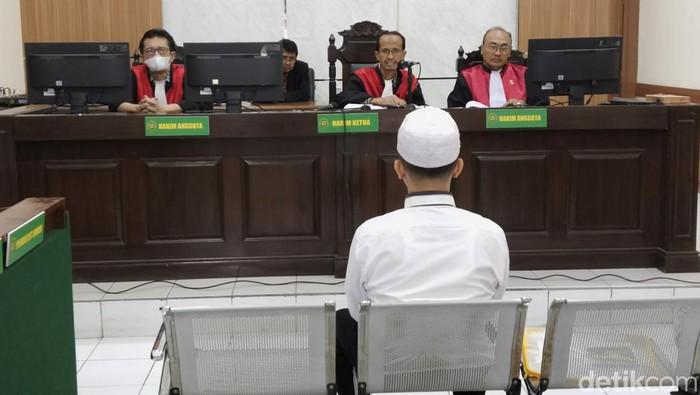 Suasana sidang kasus sunat dana hibah Tasikmalaya