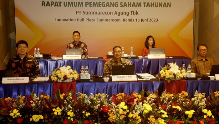 PT Summarecon Agung Tbk akan bagikan dividen sebesar Rp 115,5 miliar tahun buku 2022. Total penghasilan komprehensif tahun berjalan untuk tahun buku yang berakhir 31 Desember 2022 sebesar Rp 781 M.