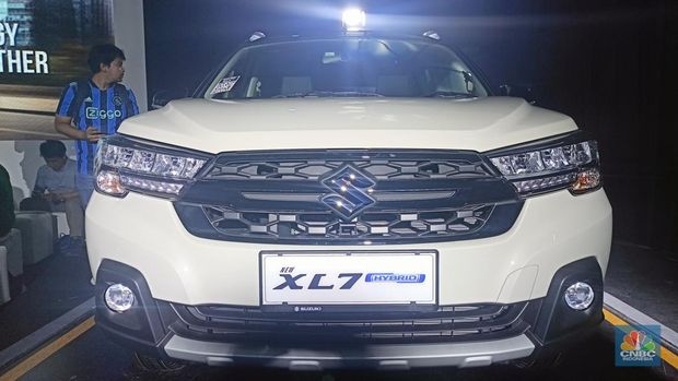 Suzuki New XL7 Hybrid. (CNBC Indonesia/Ferry Sandi)