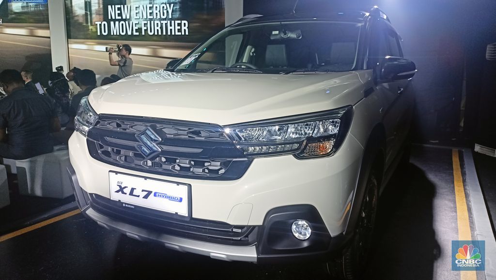 Suzuki New XL7 Hybrid. (CNBC Indonesia/Ferry Sandi)
