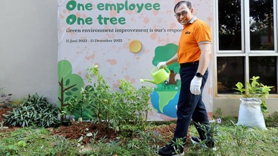 Tekan Emisi Gas Karbon dengan Penanaman Pohon
