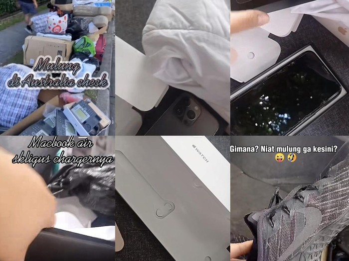 Wanita asal Indonesia ini mendadak memulung di Australia dan mendapatkan banyak ‘harta karun’ viral di media sosial.