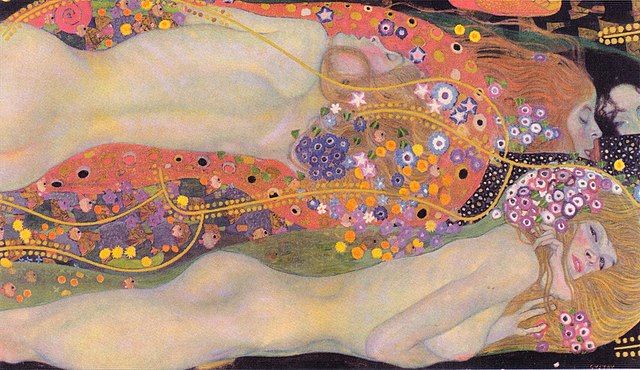 water serpents II karya Gustav Klimit.