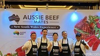 Meat & Livestock Australia (MLA) bersama negara bagian New South Wales (NSW) meluncurkan program Aussie Beef Mates. Mereka memilih 5 chef Indonesia berprestasi untuk mempromosikan dan mengolah daging sapi Australia.