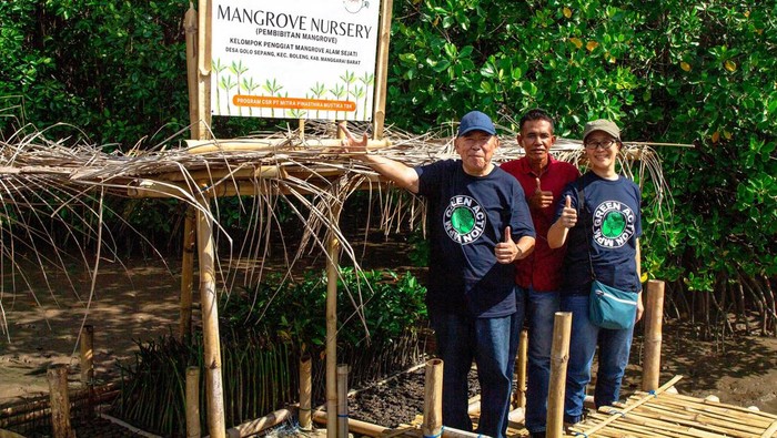 Guna melanjutkan rehabilitasi mangrove di Golo Sepang, Nusa Tenggara Timur, sebanyak 2 hektar lahan disiapkan untuk tanam 20.000 bibit mangrove.