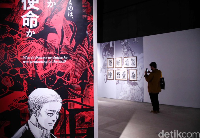 Attack on Titan: The Final Exhibition Hadir di Jakarta, Lihat Keseruannya Pameran dari film animasi dan manga Jepang Attack onf Titan : Final Exhibition digelar di Galeri Tower AKR, West P2, Kebon Jeruk, Jakarta. Yuk kita lihat.