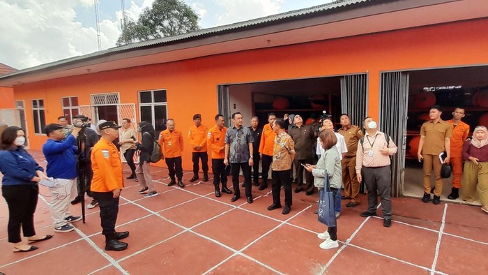 Komisi V DPR RI kunjungi kantor Basarnas Palembang. Istimewa