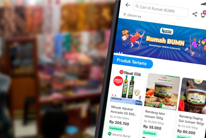 Beri Panggung UMKM, Tokopedia Hadirkan Halaman Khusus Rumah BUMN