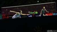 Hasil ini membuat Marin lolos ke babak empat besar Indonesia Open 2023.