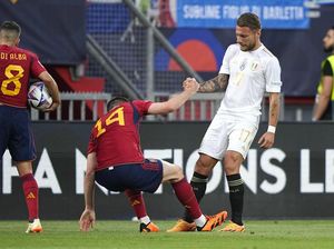 Immobile Bilang Spanyol Tak Banyak Bikin Peluang, Memang Benar?