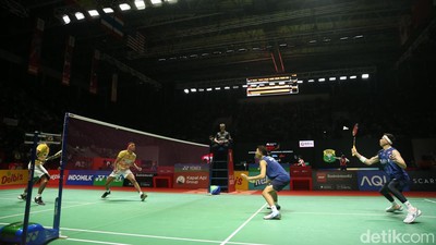 Fajar/Rian Tersingkir di Perempatfinal Indonesia Open 2023