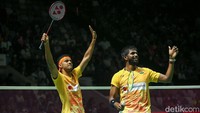 Rankireddy/Chirag Shetty lolos ke semifinal Indonesia Open 2023.  