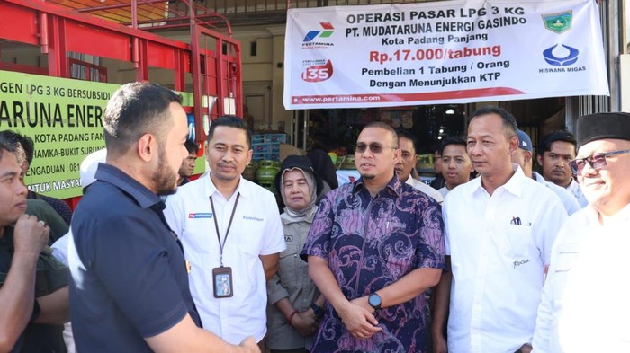 Gas Elpiji 3 Kg Langka di Sumbar, Andre Dorong Pertamina Operasi Pasar (dok Istimewa)