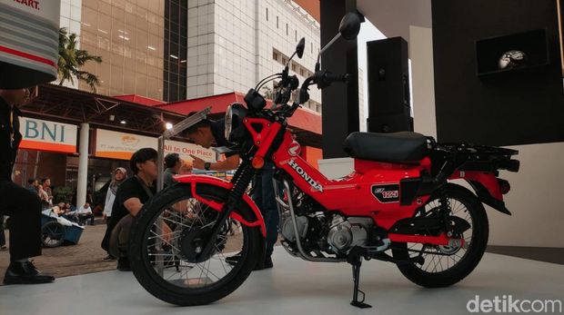 Honda CT125 baru meluncur di Indonesia.