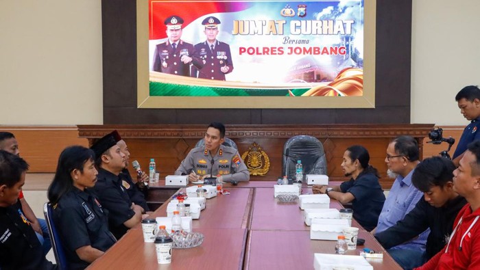 jumat curhat polres jombang