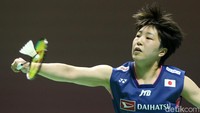 Di perempatfinal ini, pertandingan menyajikan duel antara Akane Yamaguchi melawan Ratchanok Intanon. Dalam pertandingan ini, Akane Yamaguchi memenangi gim pertama dengan skor 21-18.