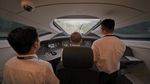 Kereta Cepat Ngebut 300 Km/Jam Tembus Hujan Deras