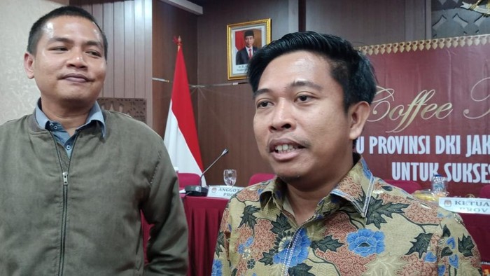 Ketua Divisi Teknis Penyelenggaraan KPU DKI Dody Wijaya