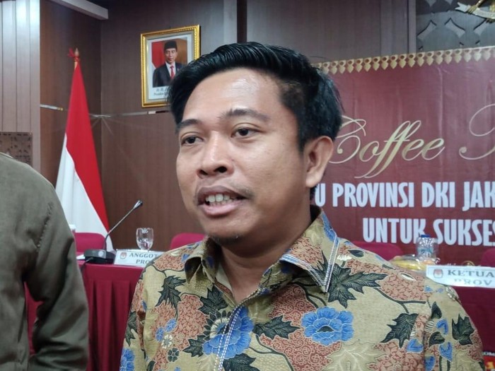 Ketua Divisi Teknis Penyelenggaraan KPU DKI Dody Wijaya