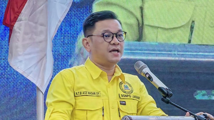 Ketua DPD Partai Golkar Provinsi Jawa Barat, Tubagus Ace Hasan Syadzily (Kang Ace) menyambut positif Keputusan Mahkamah Konstitusi (MK) yang yang menolak gugatan sistem pemilu sehingga tetap pada sistem coblos caleg.
