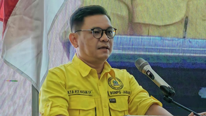 Ketua DPD Partai Golkar Provinsi Jawa Barat, Tubagus Ace Hasan Syadzily (Kang Ace) menyambut positif Keputusan Mahkamah Konstitusi (MK) yang yang menolak gugatan sistem pemilu sehingga tetap pada sistem coblos caleg.