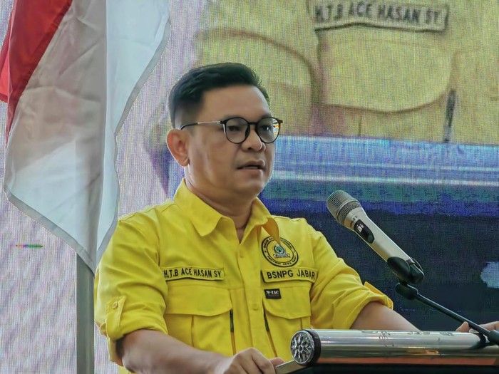 Ketua DPD Partai Golkar Provinsi Jawa Barat, Tubagus Ace Hasan Syadzily (Kang Ace) menyambut positif Keputusan Mahkamah Konstitusi (MK) yang yang menolak gugatan sistem pemilu sehingga tetap pada sistem coblos caleg.