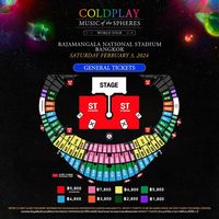 Link War Tiket Coldplay Bangkok 2024 Terbaru Hari Ini