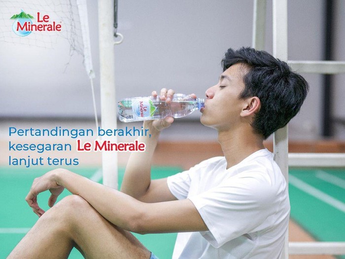 Le Minerale Jadi Official Mineral Water Indonesia Open